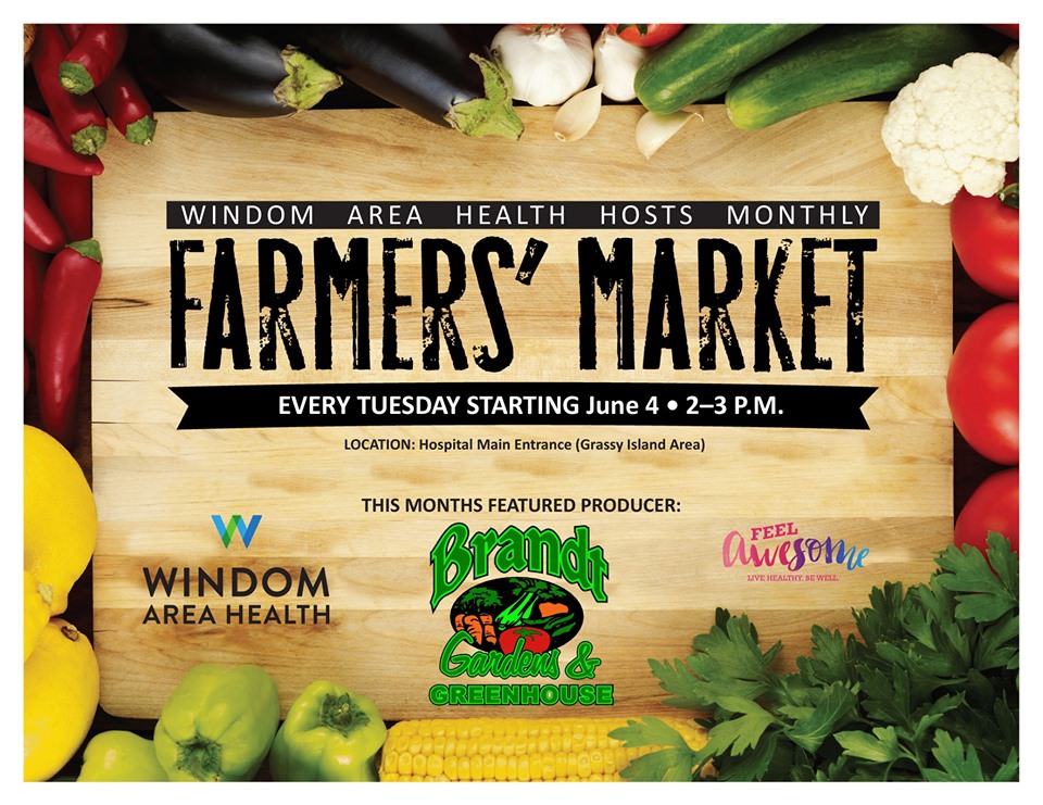 Windom Area Health Farmer's Market Promo