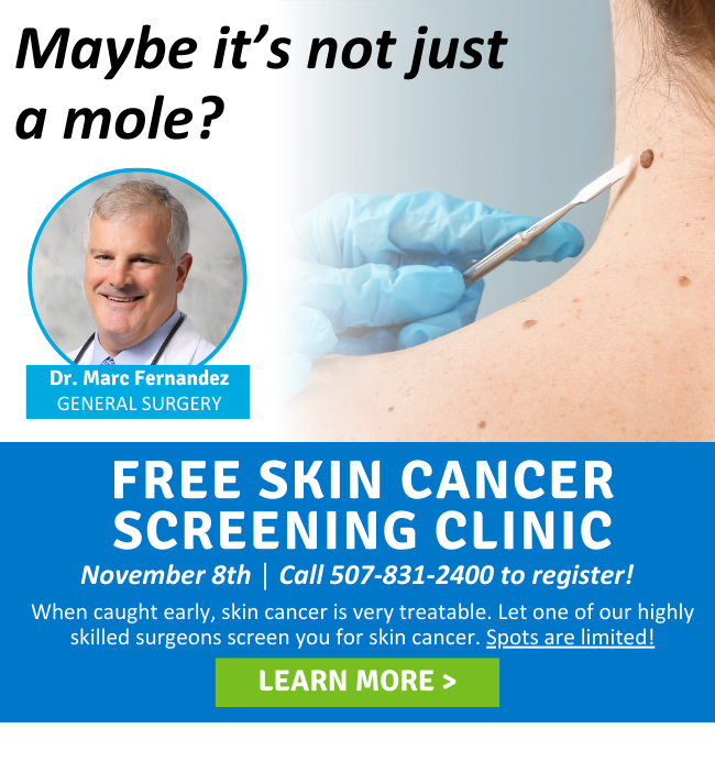 Skin Cancer Screening Clinic Nov 2024 Website