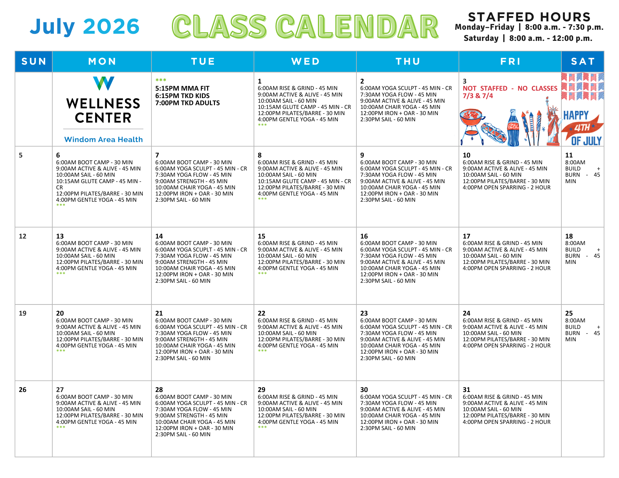 WC JulyClasses 2026