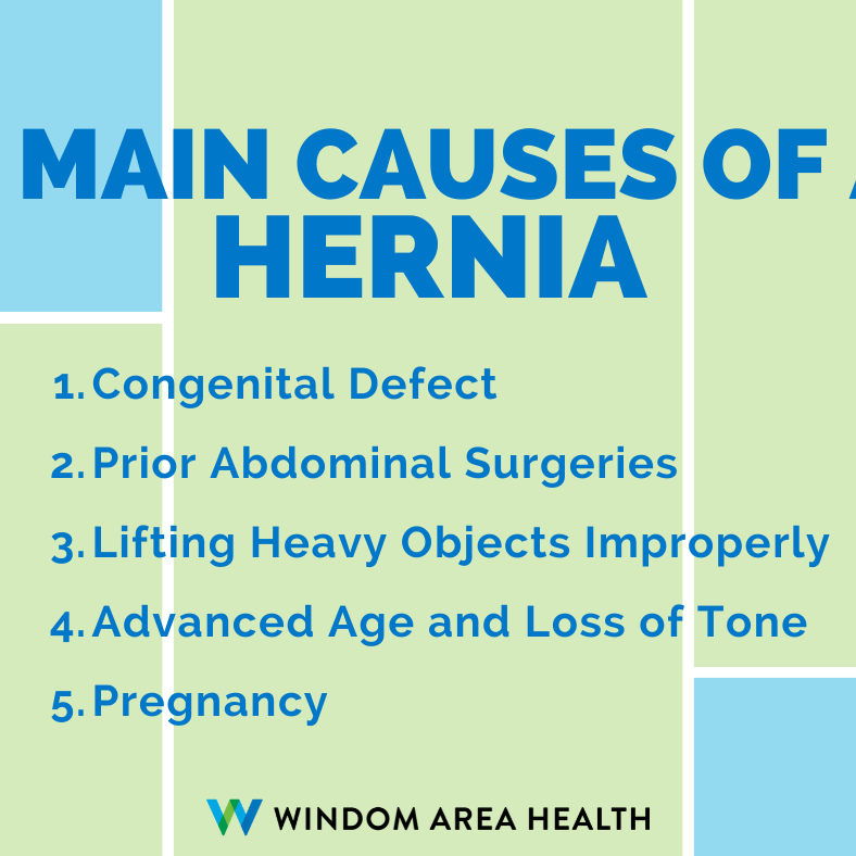 5 Main Causes of a Hernia